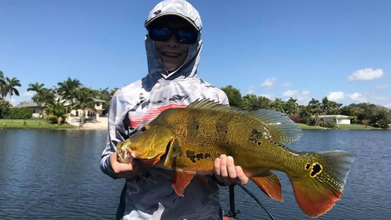 South Florida Fishing Peacock Bass