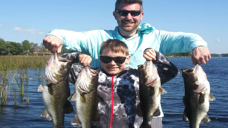 St Johns River Bass Fishing Charters near New Smyrna Beach
