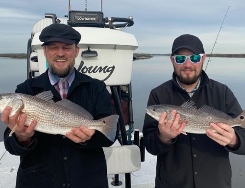 February Amelia Island Fishing Report for Redfish and Sea Trout