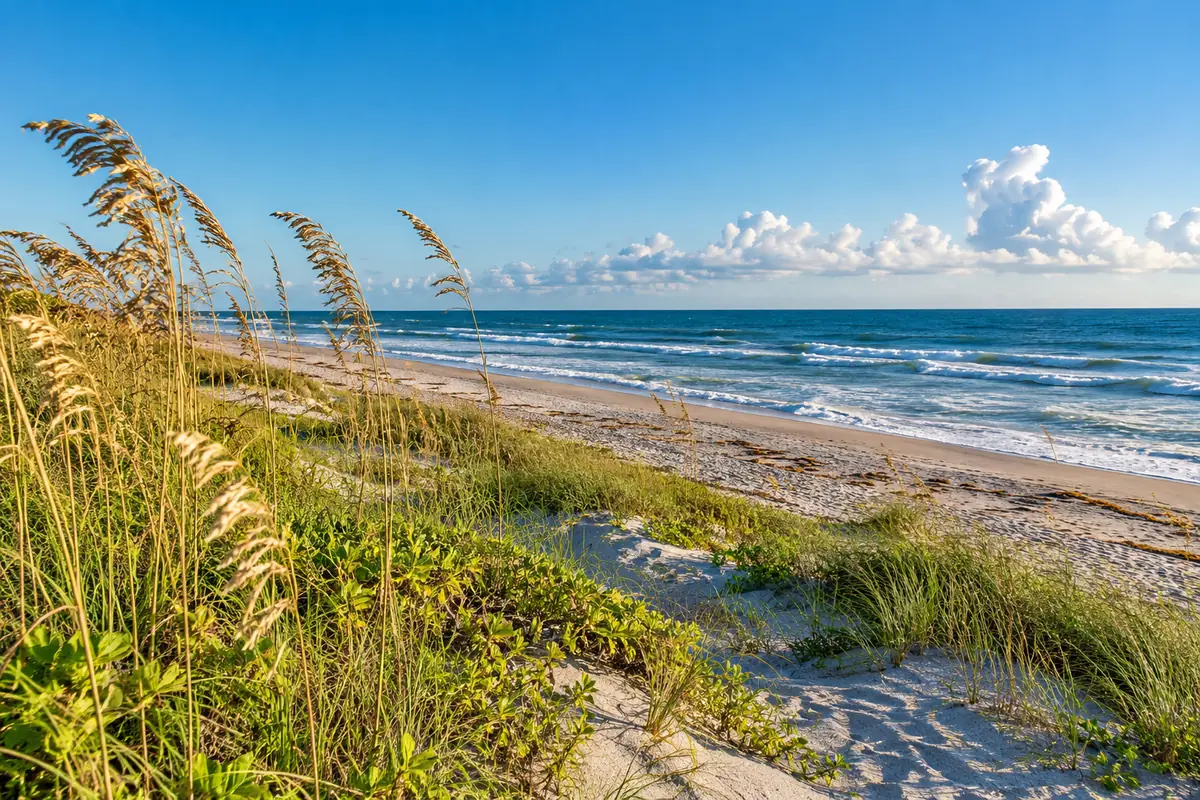 Coastal dunes at Cape Canaveral