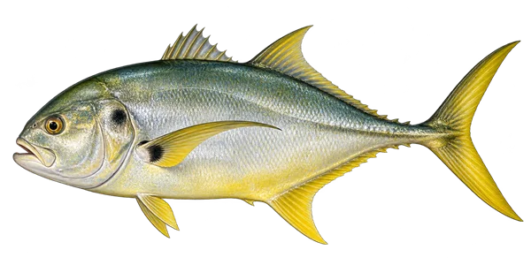 Illustration of a jack crevalle
