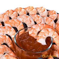 Shrimp Cocktail Platter for Fishing Catering Cocoa Beach Florida