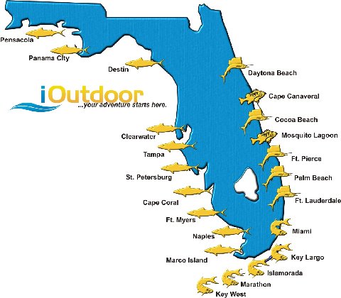 iOutdoor Fishing Map 